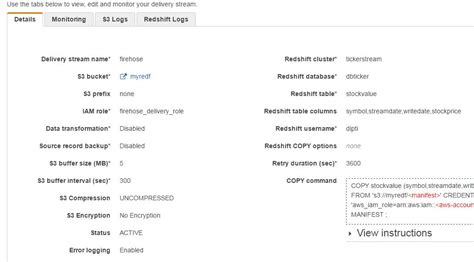 delimiter not found redshift.